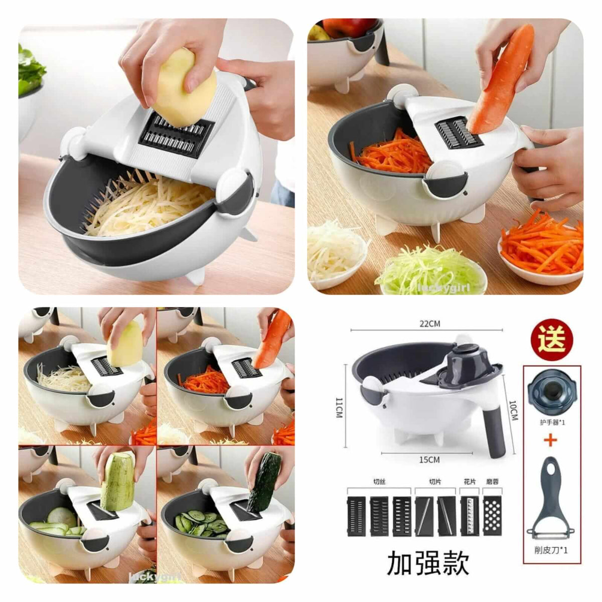 *Japanese Style Drain Wet Grater * (Box Packing)