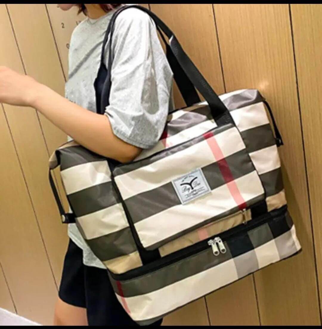 Foldable Girls College & University traveling High Quality Bag Made in China 🇨🇳*