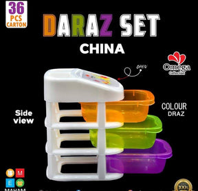 China mini daraz pack of 3 box set storage container